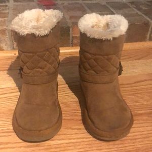 Okie Dokie Ming brown Quilted Boot